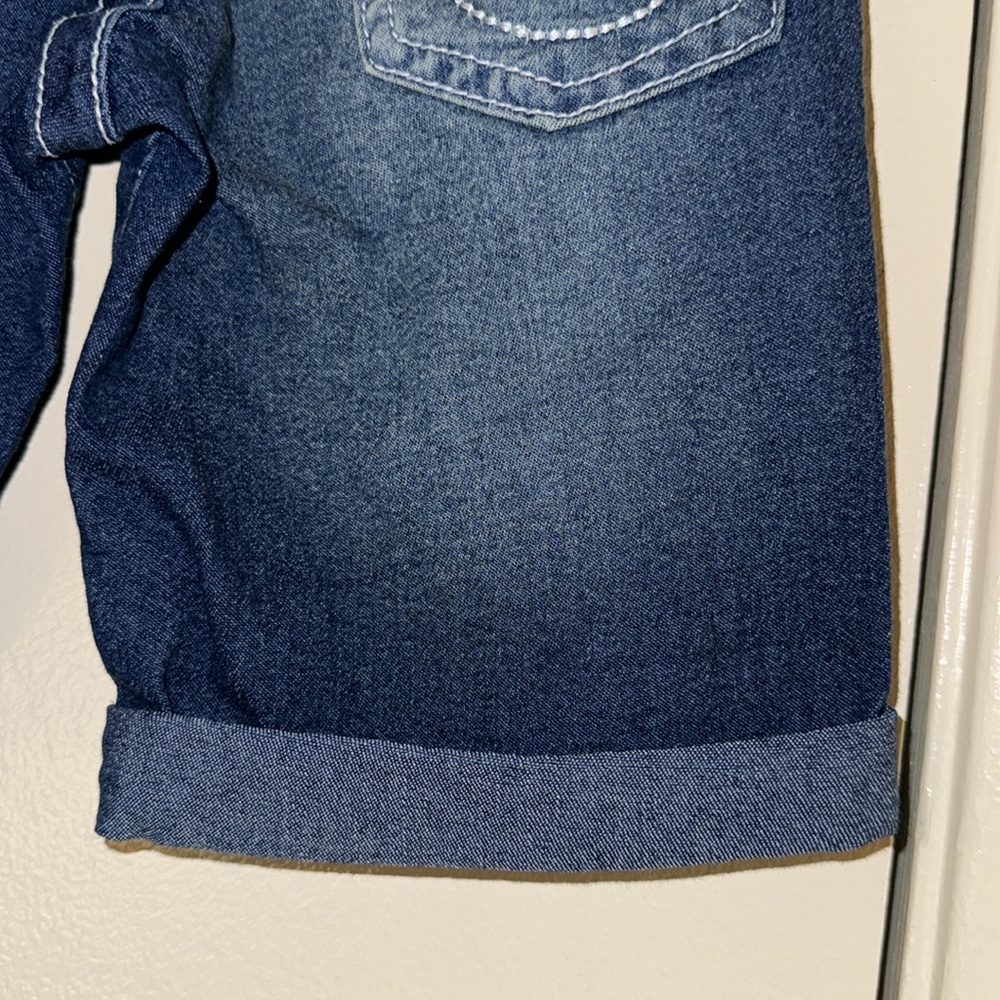 New True Religion The Kids Geno Denim Short - Picture 8 of 16